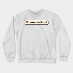 Memento mori Symbolic Trope Crewneck Sweatshirt